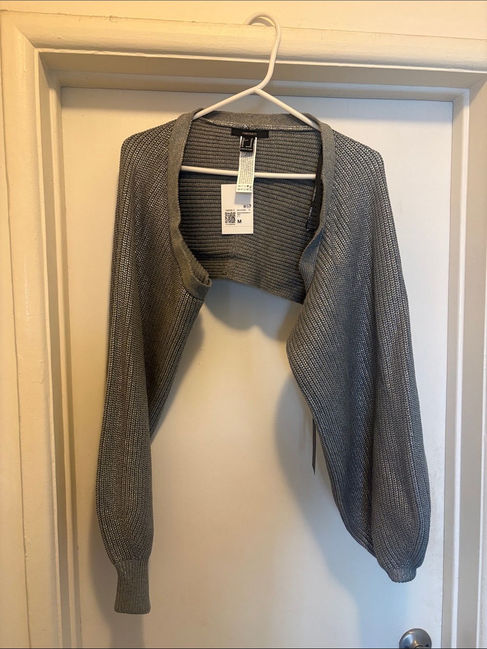 Metallic Shrug